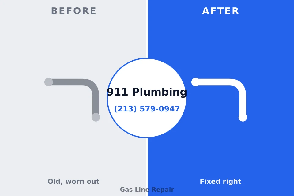 Before and after: plumbing repair Mount Sterling, OH